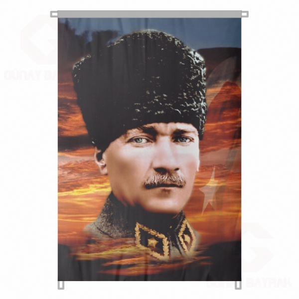 Kalpakli Gokyuzu Ataturk Posteri